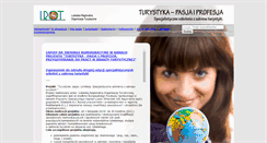 Desktop Screenshot of pasja-profesja.lrot.pl